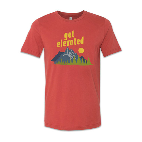 Rust Get Elevated Tee