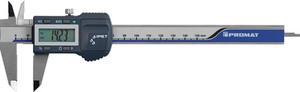 Messschieber DIN 862 IP67 150mm dig.m.Toleranzfunktion eck.PROMAT