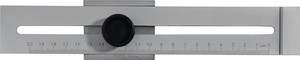 Streichmaß 300mm m.flachem Schieber INOX PROMAT Streichmaß 300mm m.flachem Schieber INOX PROMAT