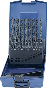 Spiralbohrersatz DIN 338 TypN D.1-13x0,5mm HSS 25tlg.Ku.-Kass.PROMAT Spiralbohrersatz DIN 338 TypN D.1-13x0,5mm HSS 25tlg.Ku.-Kass.PROMAT