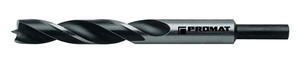 Maschinenholzspiralbohrer D.7,0mm Gesamt-L.109mm CV-Stahl PROMAT