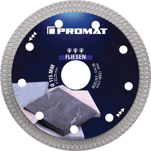 Diamanttrennscheibe FLIESEN PRO X D.115mm Bohr.22,23mm Diamanttrennscheibe FLIESEN PRO X D.115mm Bohr.22,23mm