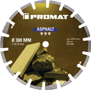Diamanttrennscheibe ASPHALT D.350mm B.20mm Seg.-H.10mm Seg.-S.3,2mm Diamanttrennscheibe ASPHALT D.350mm B.20mm Seg.-H.10mm Seg.-S.3,2mm