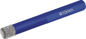 Diamant-Fliesenbohrer PRO HEX D.12mm L.63,5mm 1-tlg.Sgmt-Anz.1 Diamant-Fliesenbohrer PRO HEX D.12mm L.63,5mm 1-tlg.Sgmt-Anz.1