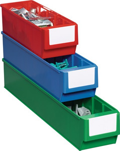 Regalkasten L300xB91xH81mm blau PP PROMAT