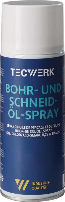 Bohr- u.Schneidölspray 400ml Spraydose TECWERK VPE 12