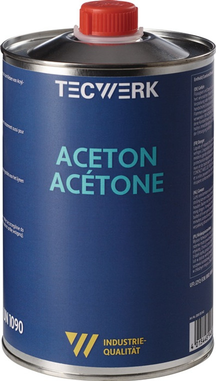 Aceton 1l Dose TECWERK 12 St. Aceton 1l Dose TECWERK 12 St.