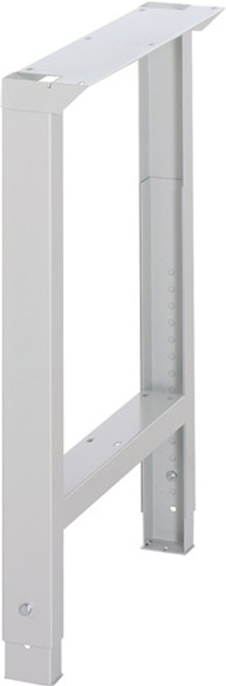 Werkbankfuß BK 650 verstellb.H750-1100xB70/120mm lichtgrau PROMAT