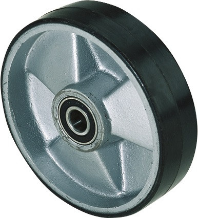 Lenkrad Polyurethan Naben-L.50mm Rad-B.50mm D.194mm f.Gabelhubwagen PROMAT 2014