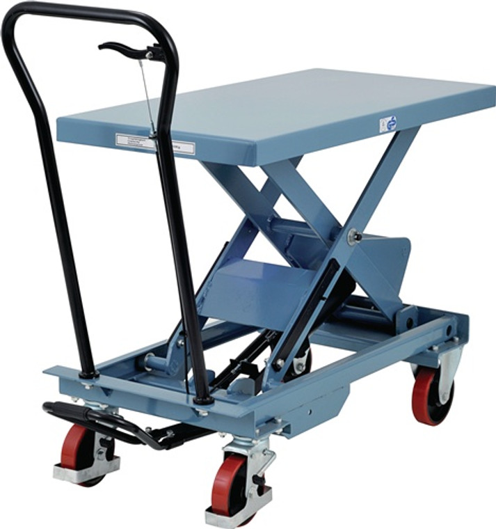 Scherenhubtischwagen Trgf.750kg Hubber.420-1000mm fusshydraulisch PROMAT Scherenhubtischwagen Trgf.750kg Hubber.420-1000mm fusshydraulisch PROMAT