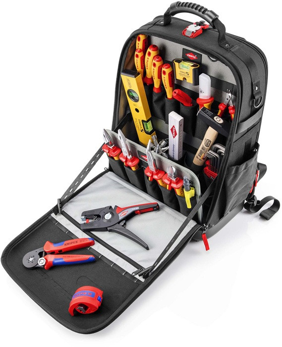 Werkzeugsortiment Modular X18 Elektro 23-tlg.Rucksack KNIPEX