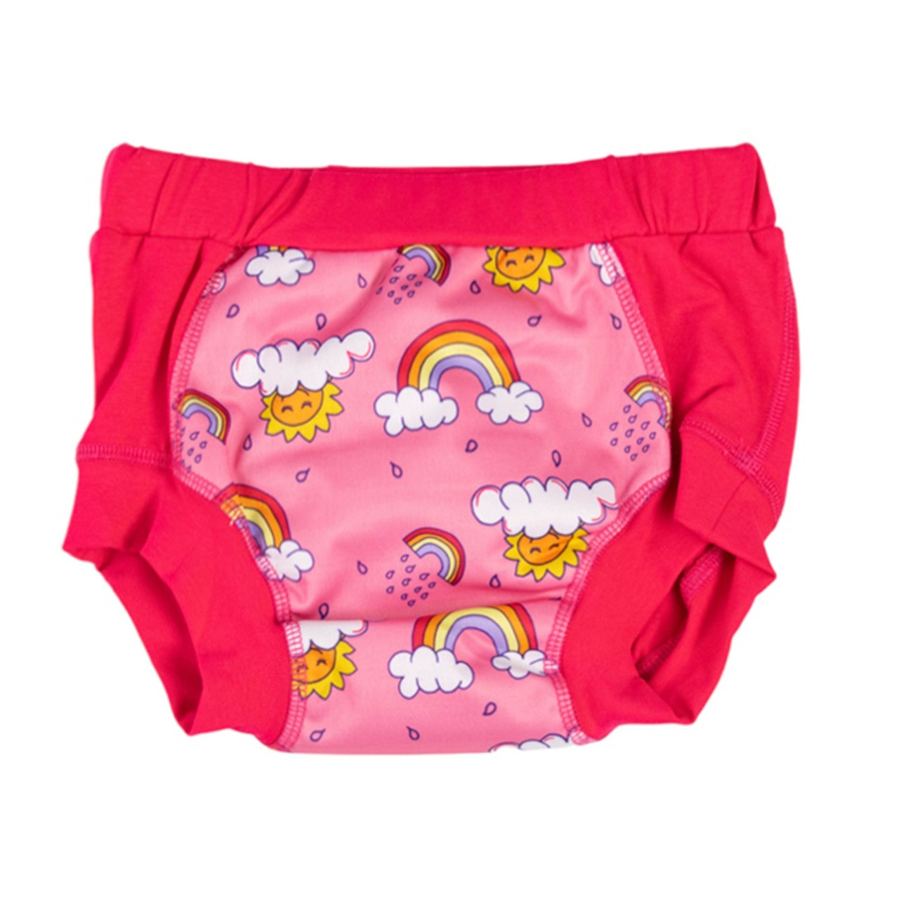 Wee Pants Training Undies - Rainbows (Pink), Nestling