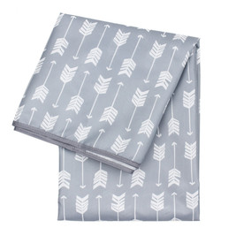 Bumkins Waterproof Splat Mat - Grey Arrow