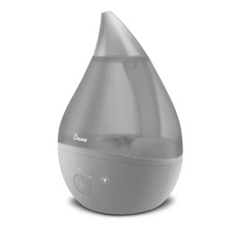 4 in 1 Top Fill Drop Humidifier w Sound Machine - Grey
