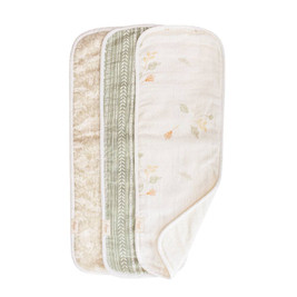 Crane Baby Burp Cloths 3-Pack Parker