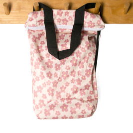 Nestling Large Swim Wet Bag - Pink Ditsy