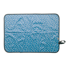 Nestling Out & About Change Mat - Blue Fish