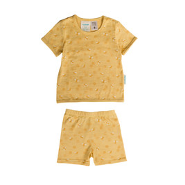 Merino/Organic Cotton Summer Pyjamas - Buttercup Bees