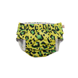 Nestling Swim Nappy - Yellow Leopard