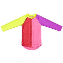 Nestling AquaLuxe Full Zip Rashie - Spliced Ripple