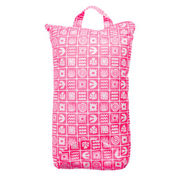 Nestling Large Swim Bag - Neon Pink Retro Surf