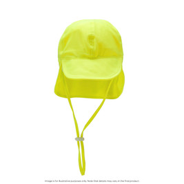 Nestling Neon Swim Legionnaire Hat - Neon Yellow