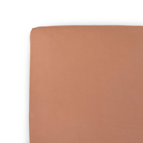 Little Unicorn Stretch Knit Fitted Cot Sheet - Terracotta