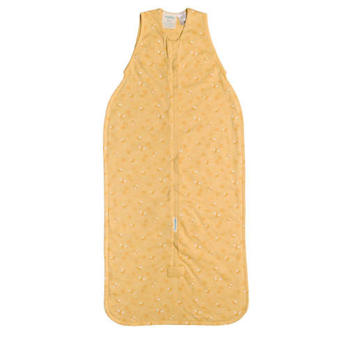 Woolbabe 3 Seasons Front Zip Merino/Organic Cotton Sleeping Bag - Buttercup Bees