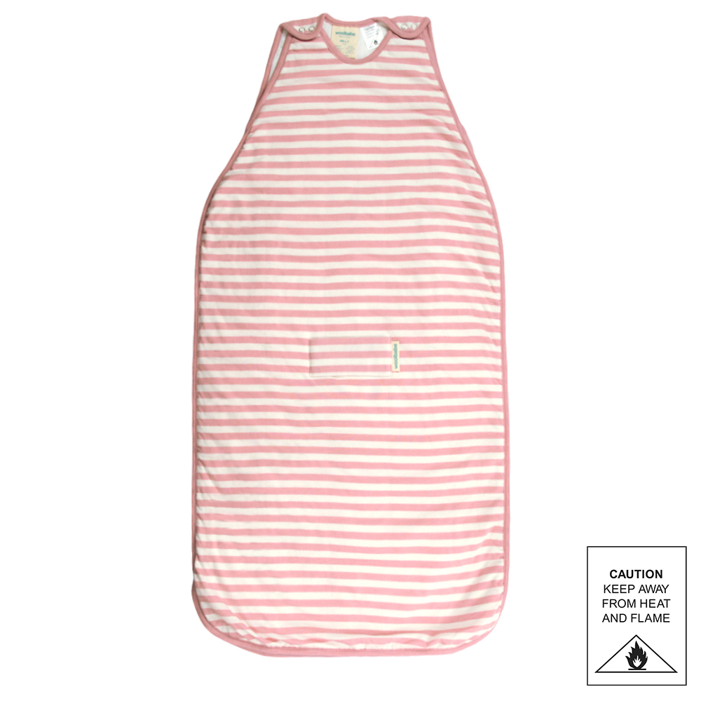 Woolbabe Duvet Side Zip Merino/Organic Cotton Sleeping Bag - Dusk