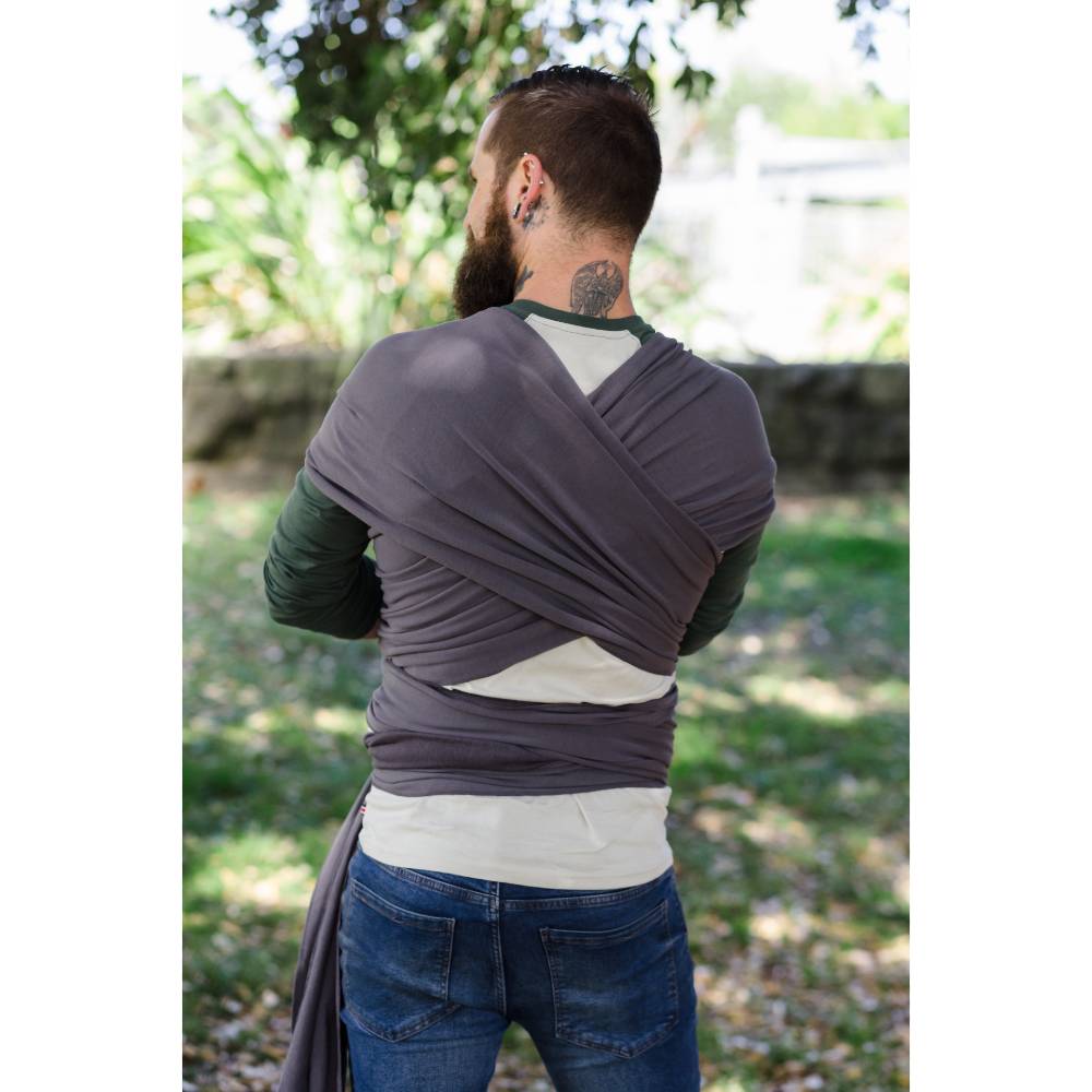 Boba Wrap - Organic - Organic Dark Grey