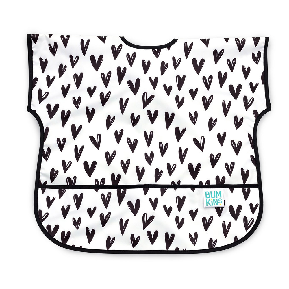 Waterproof Junior Bib - Hearts