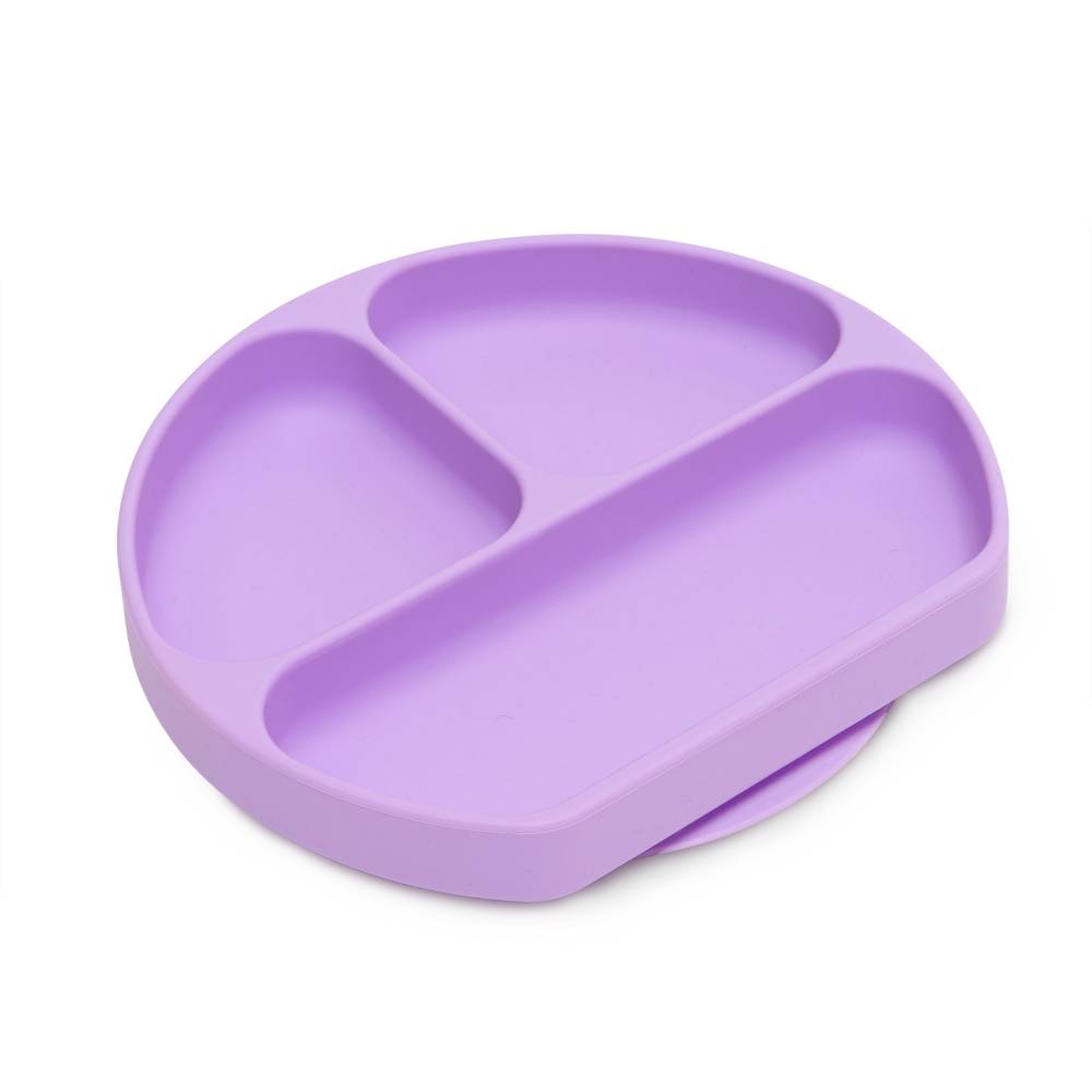 Silicone Grip Dish - Lavender