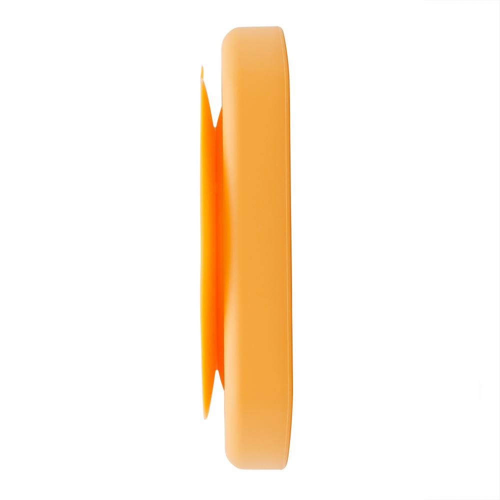 Silicone Grip Dish - Tangerine