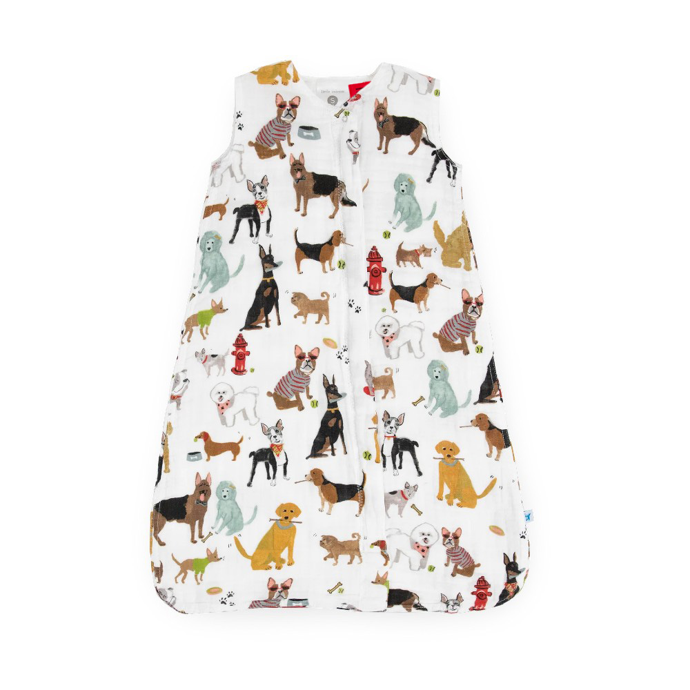 Cotton Muslin Sleeping Bag - Woof