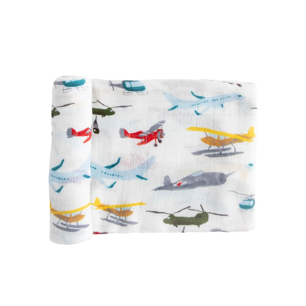 Deluxe Muslin Swaddle - Airshow