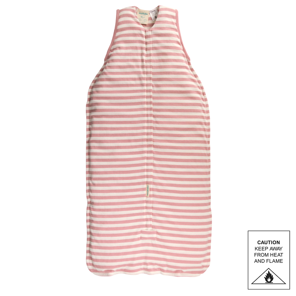 Woolbabe 3 Seasons Front Zip Merino/Organic Cotton Sleeping Bag  - Dusk