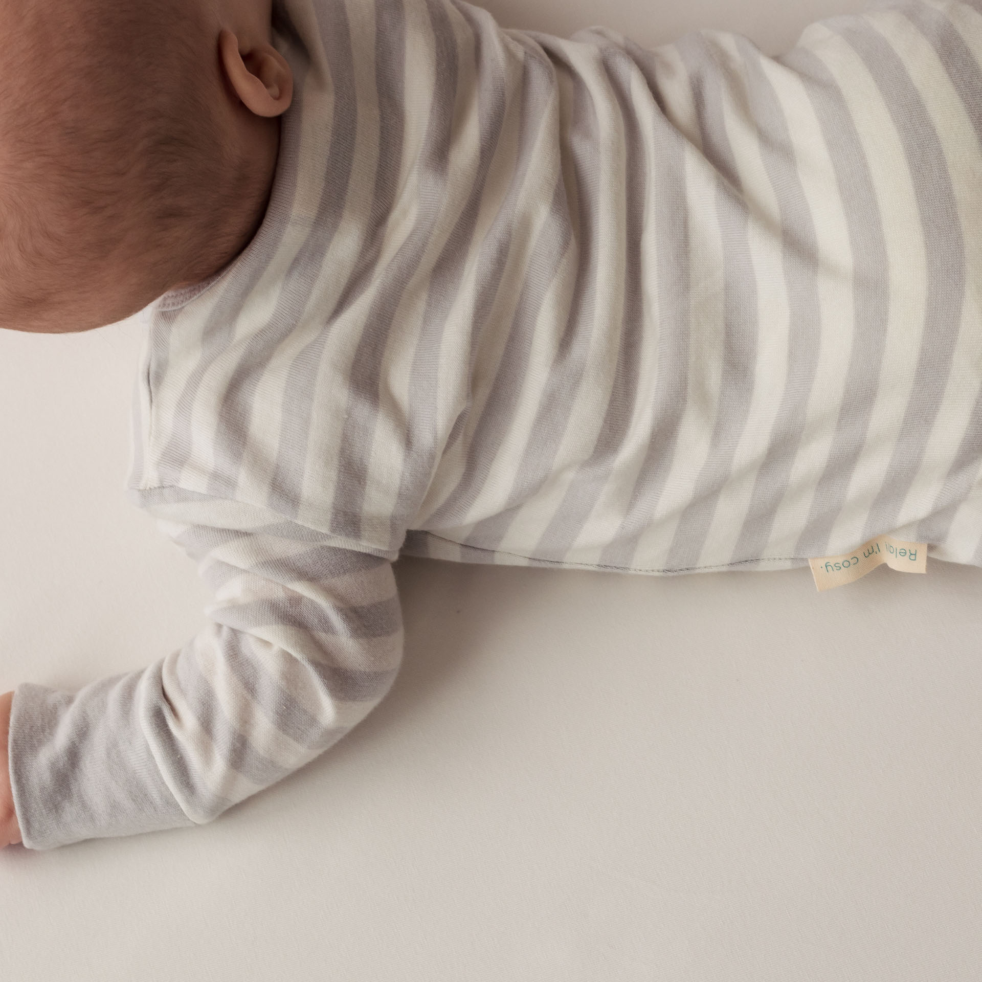 Woolbabe Merino/Organic Cotton PJ Suit - Pebble