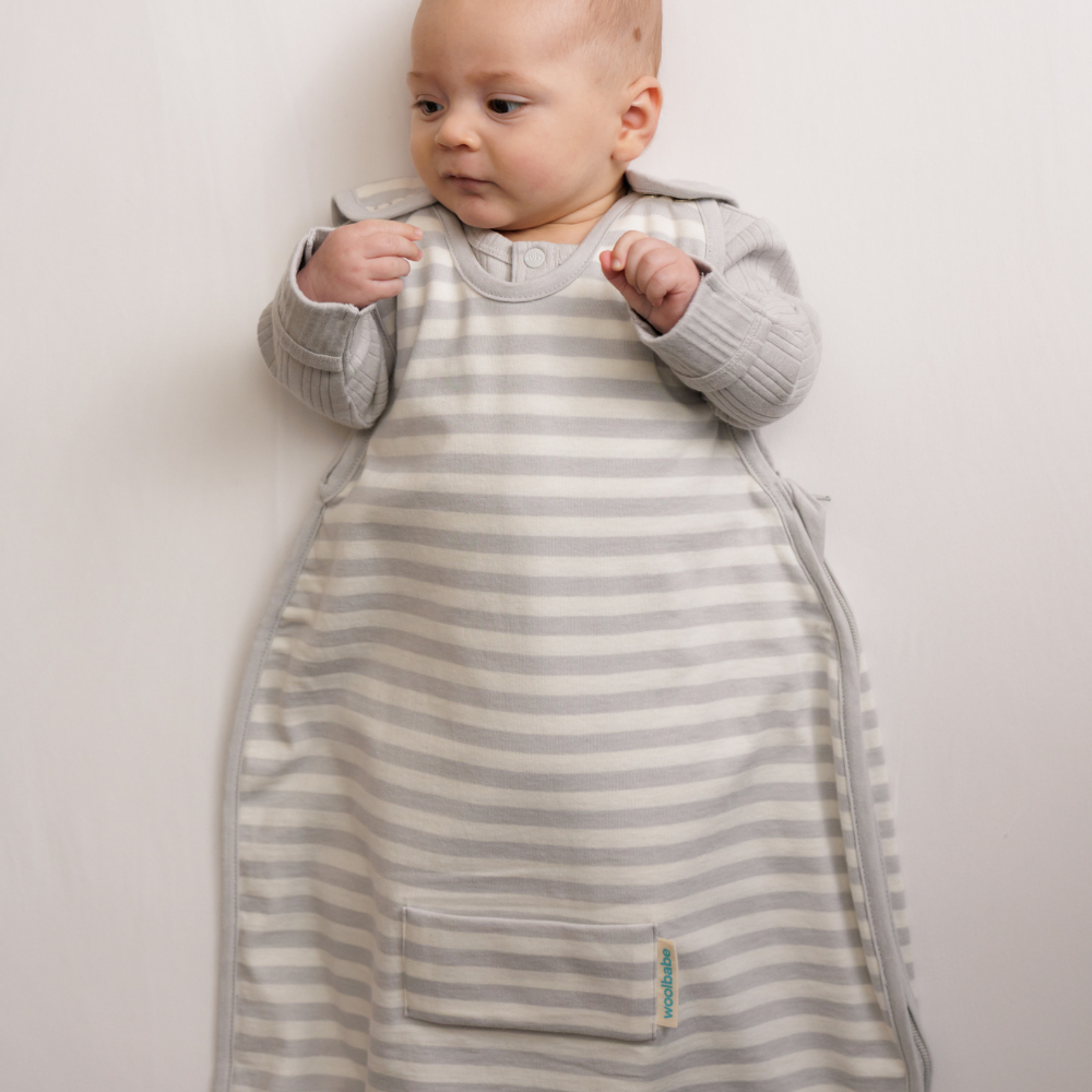 Woolbabe Mini 3-Seasons Sleeping Bag - Pebble