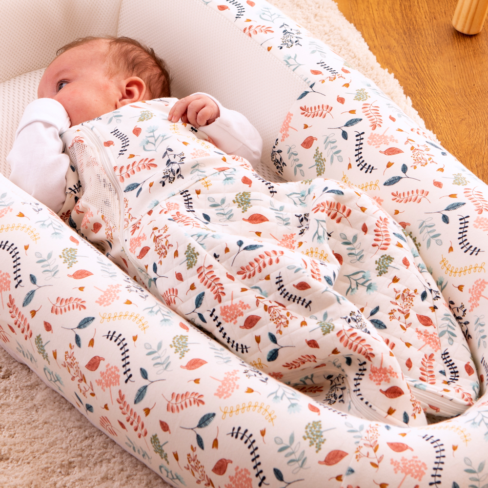 Swaddle to Sleep Bag - All Seasons 2.5 - Botanical