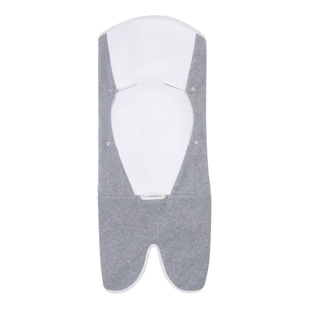Purflo Cosy Wrap Buggy Blanket - Minimal Grey