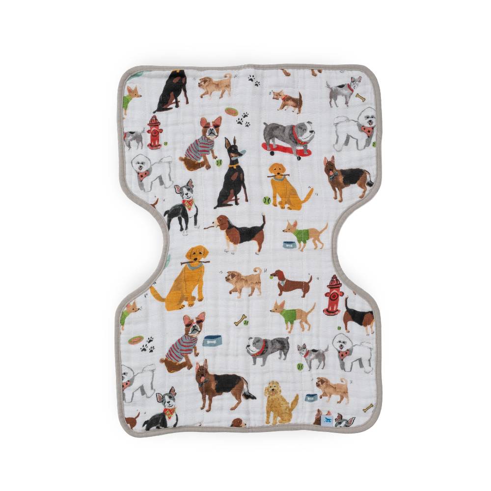 Muslin Burp Cloth - Woof