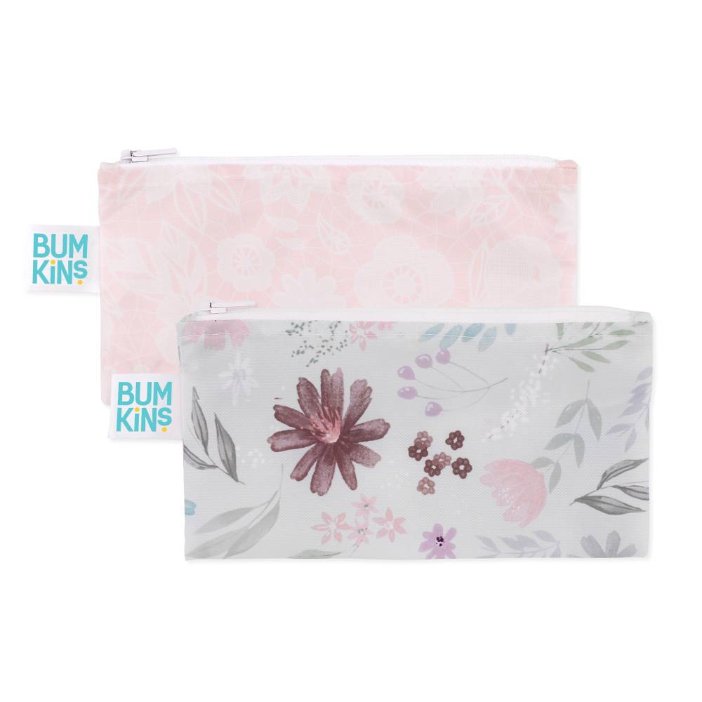 Small Snack Bag 2 pack - Floral & Lace
