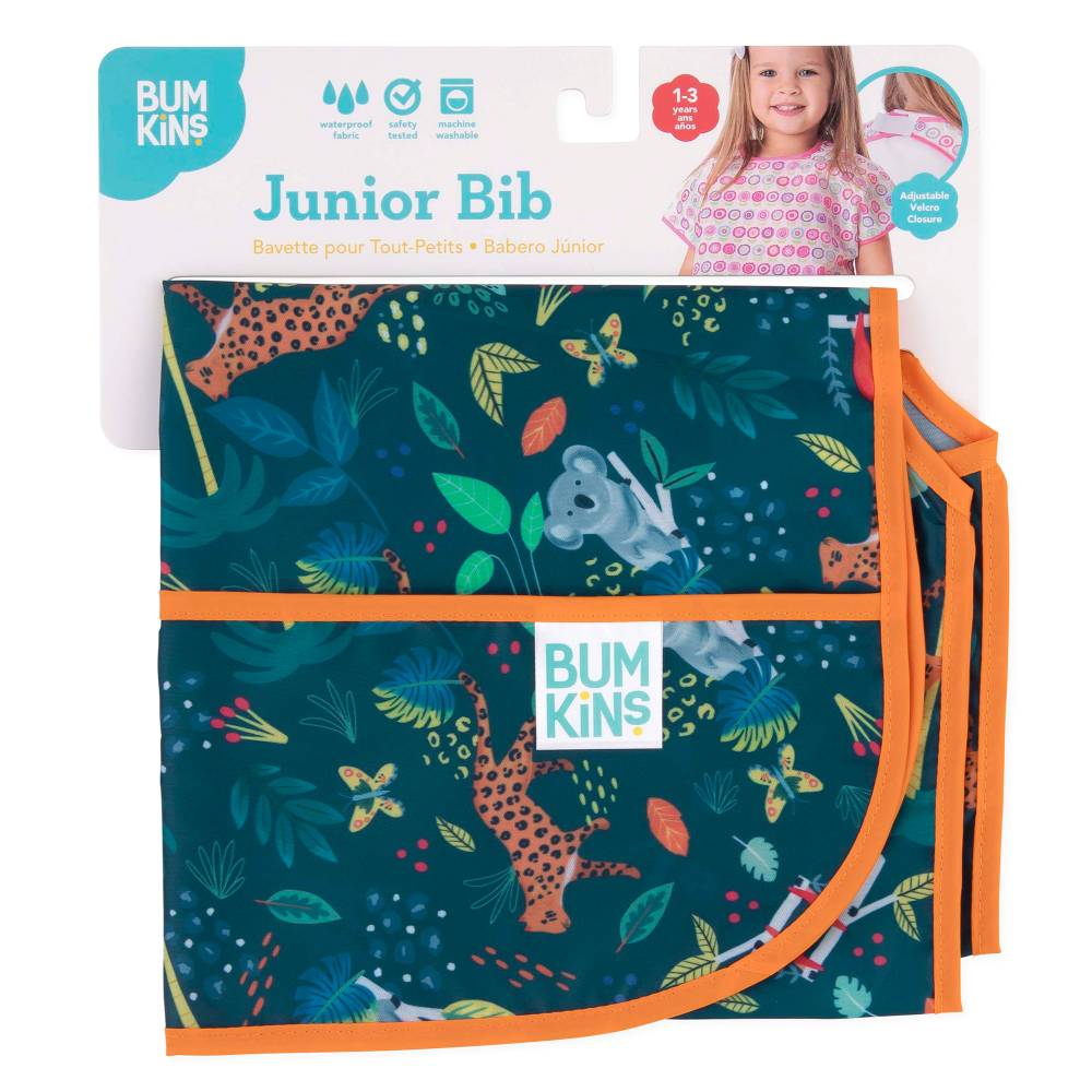 Waterproof Junior Bib - Jungle
