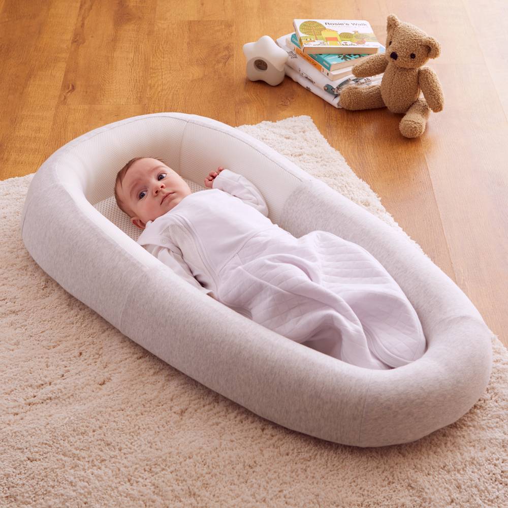 Purflo Sleep Tight Baby Bed - Minimal Grey