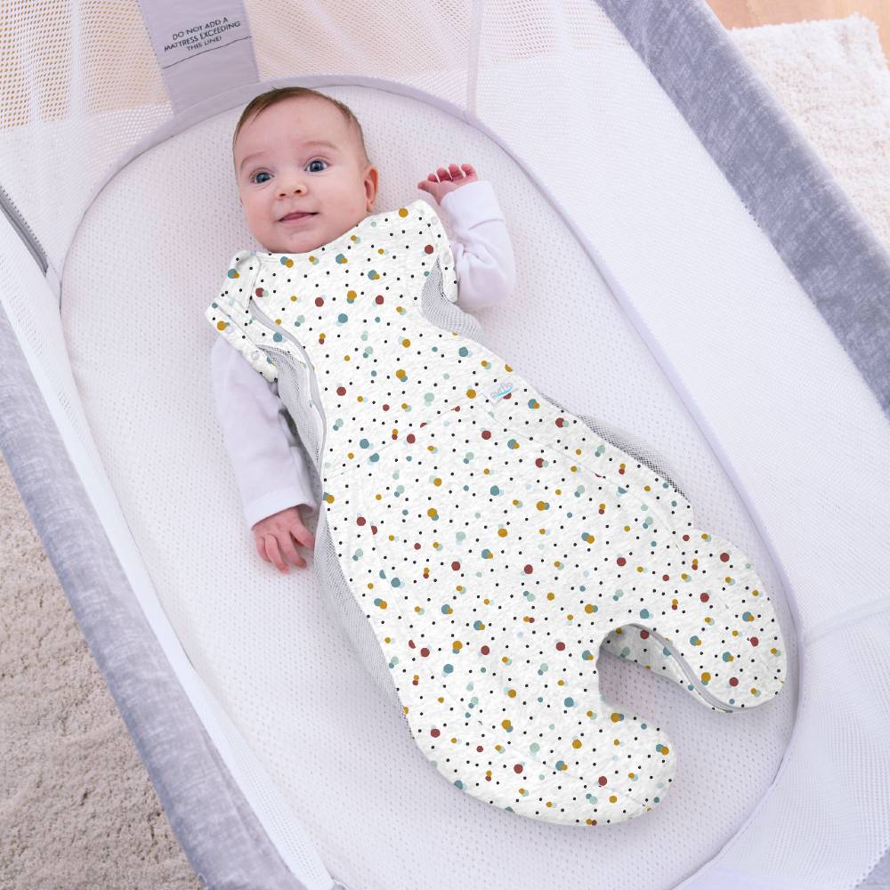 Purflo Swaddle to Sleep Bag - 0.5 tog - Scandi Spot