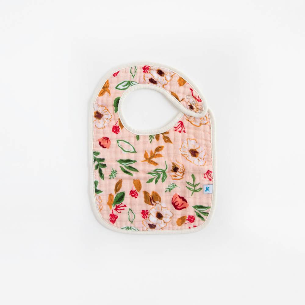 Muslin Classic Bib 3 Pack - Vintage Floral