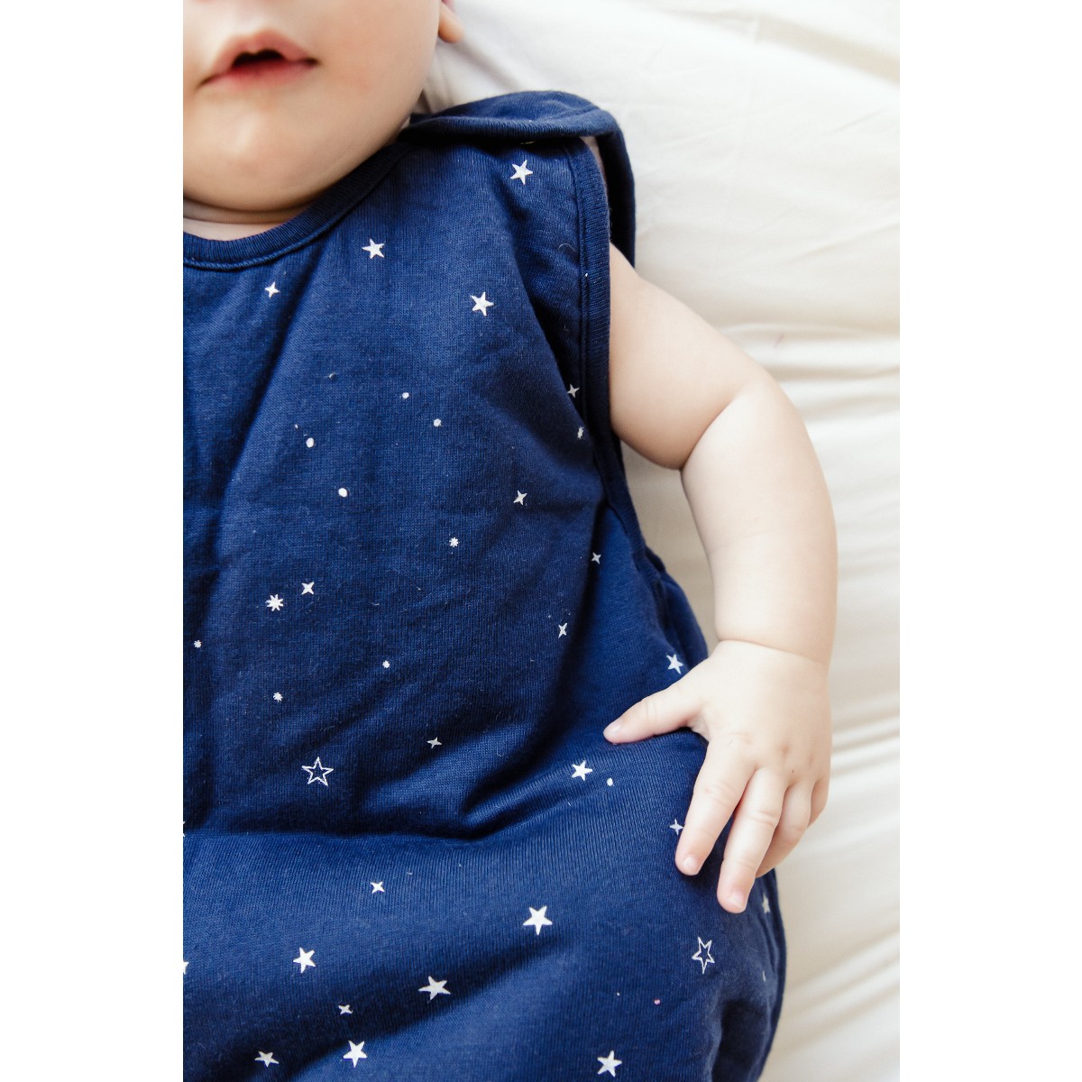 Woolbabe 3 Seasons Side Zip Sleeping Bag - Tekapo Stars