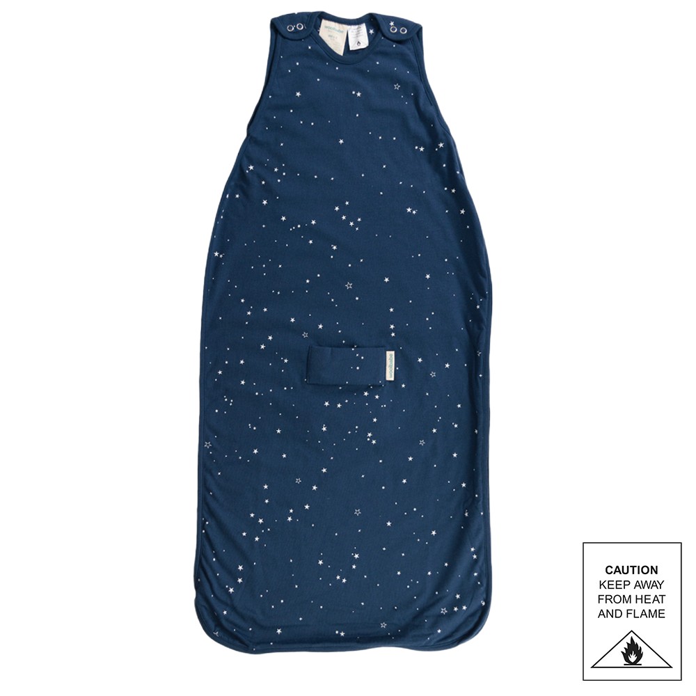 Woolbabe 3 Seasons Side Zip Sleeping Bag - Tekapo Stars