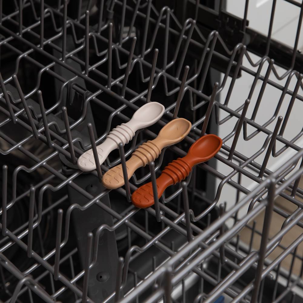 Bumkins Silicone Spoon 3pk - Rocky Road