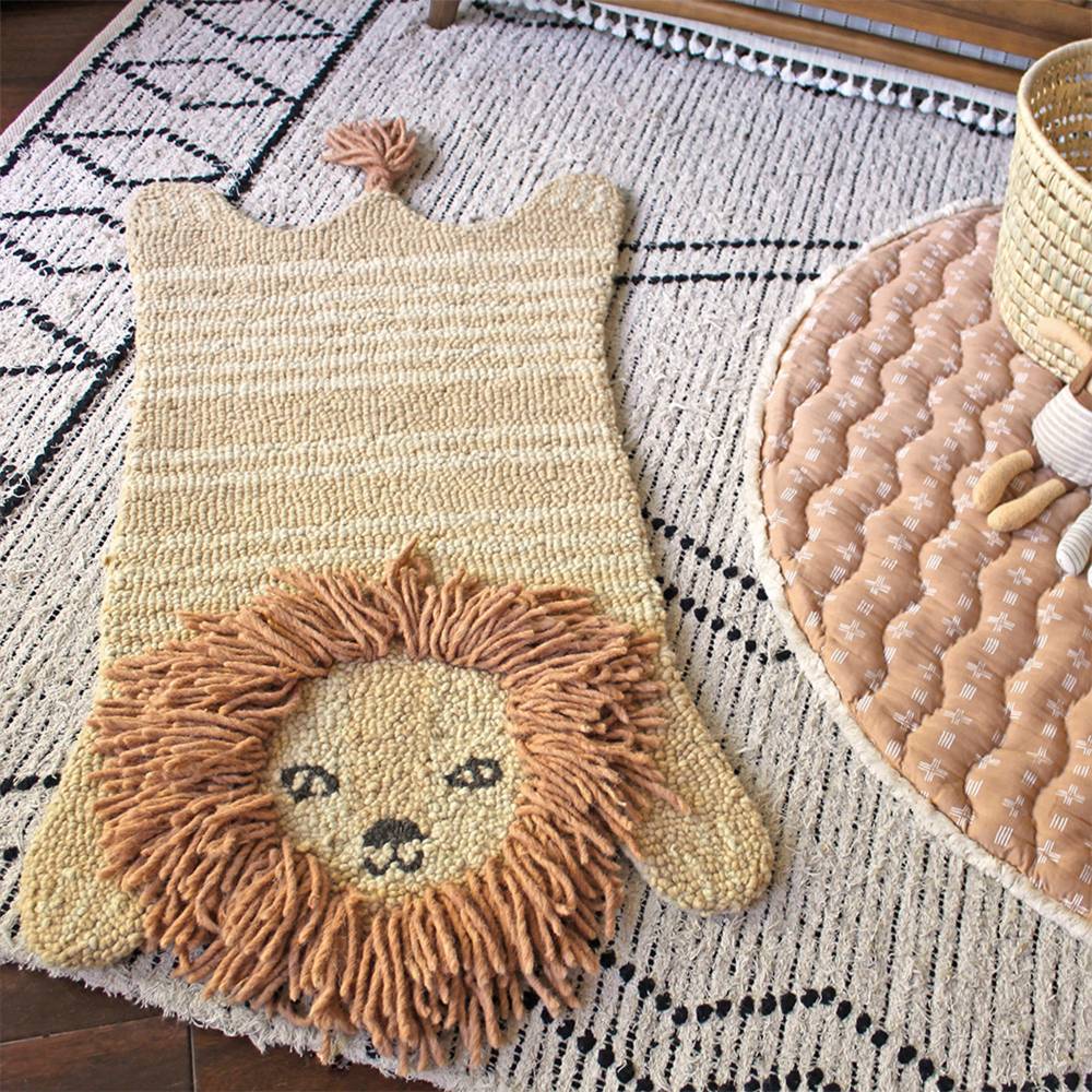 Crane Baby Rug - Kendi - Lion